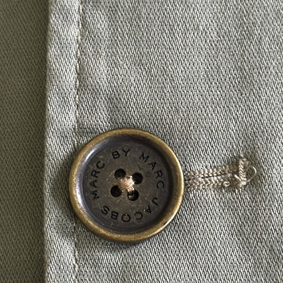 MARC BY MARC JACOBS || Fatigue Green Utility Jacket. Sz. S - Picture 9 of 14